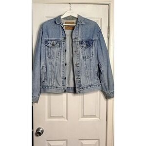 Levi's 57510 Red Tab Denim Trucker Jean Jacket Size XL Vintage 80's 90's Men's